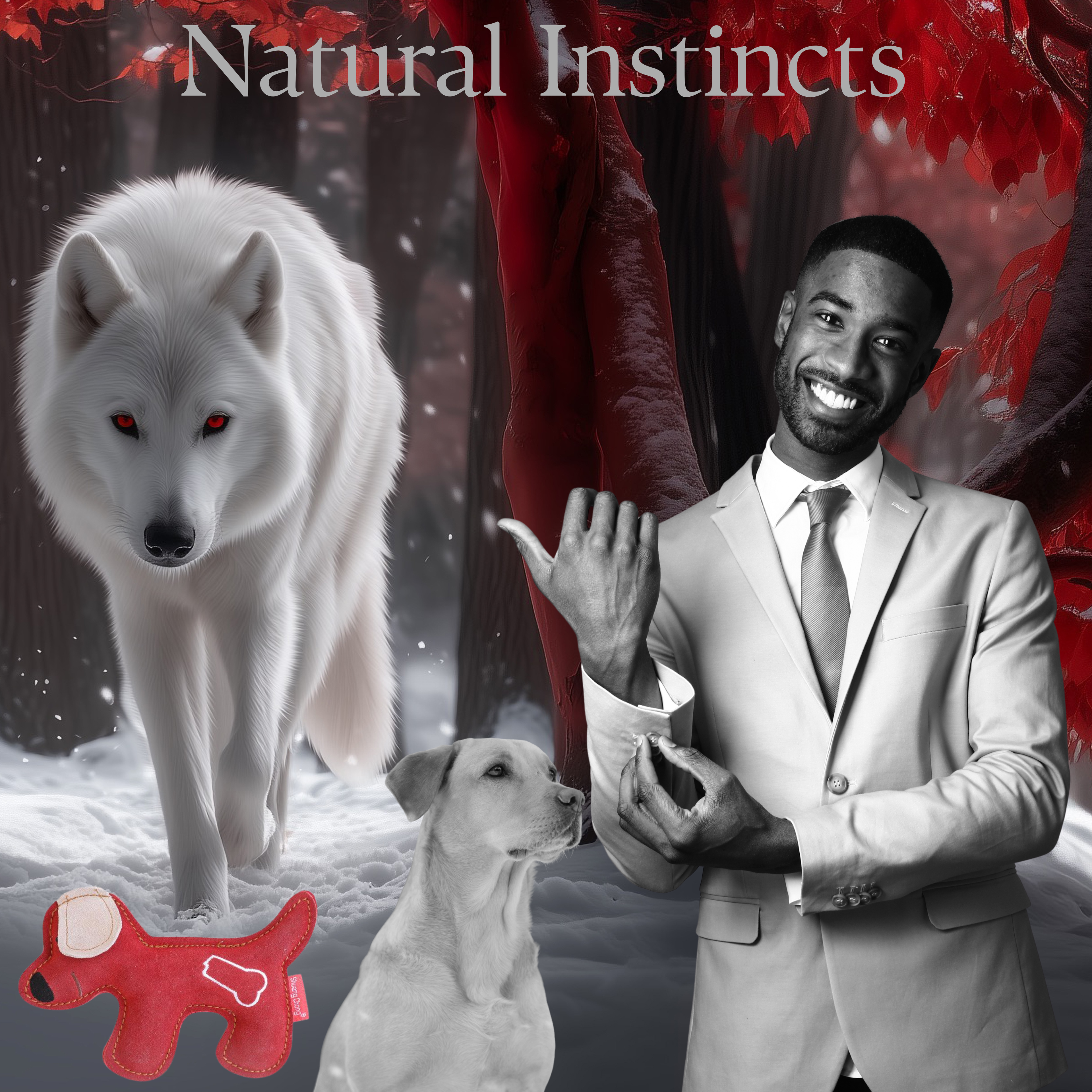 Cowhide Animal Training Toys