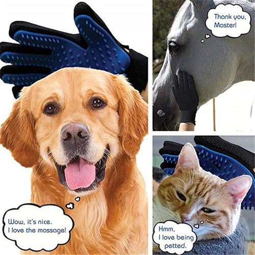 Pet Hair Removal Brush Glove