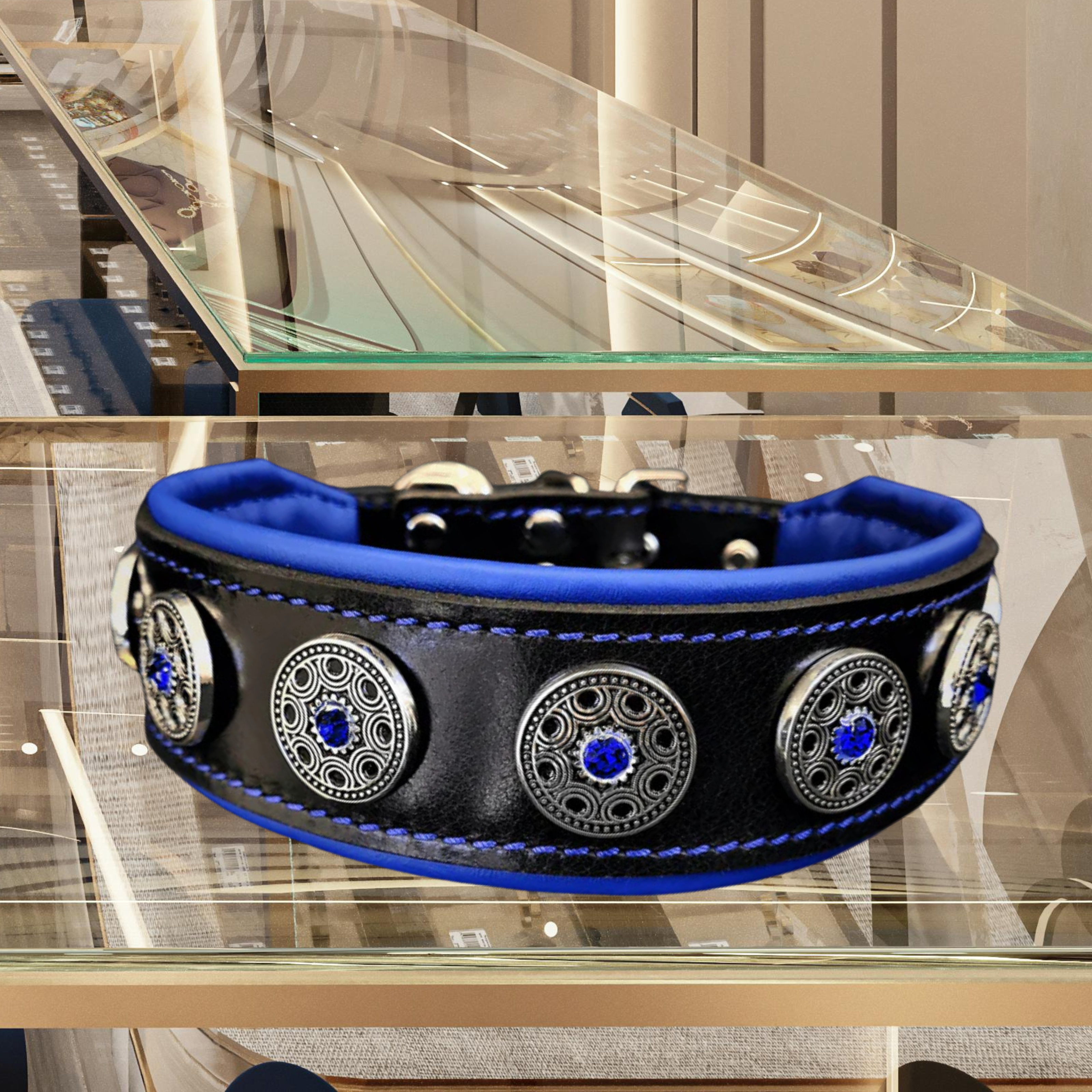 Bijou Collar Blue