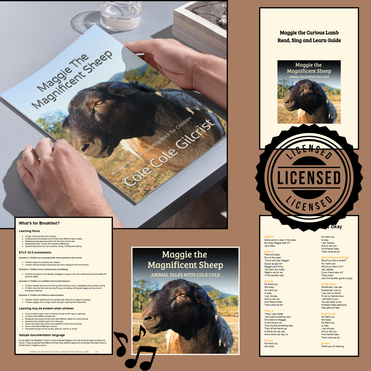 Animal Tales With Cole Cole – Complete Book & Digital Single-Service Collection