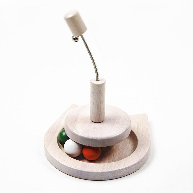 Whimsicat Wooden Interactive Cat Toy