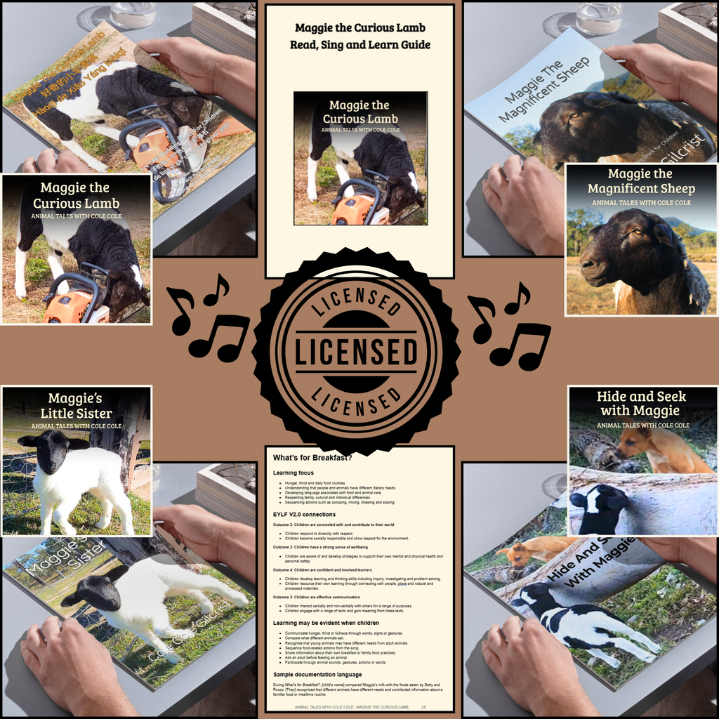 Animal Tales With Cole Cole – Complete Book & Digital Single-Service Collection