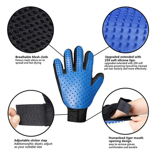 Pet Hair Removal Brush Glove